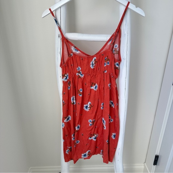 Hiatus Red and White Floral Lightweight Sundress Size Small - Picture 2 of 9